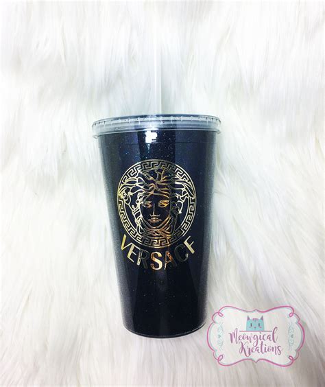 versace tumbler.